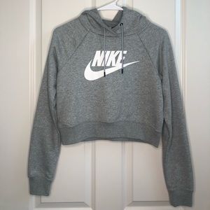 Nike cropped hoodie